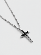 Necklace Platinum Ion-Plated Stainless Steel