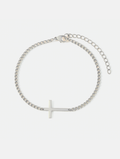 Bracelet Platinum Ion-Plated Stainless Steel