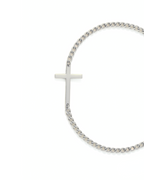 Bracelet Platinum Ion-Plated Stainless Steel
