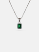 Necklace Emerald green