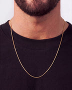 Square Necklace I 18K Gold