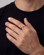 TRST Ring, versilbert