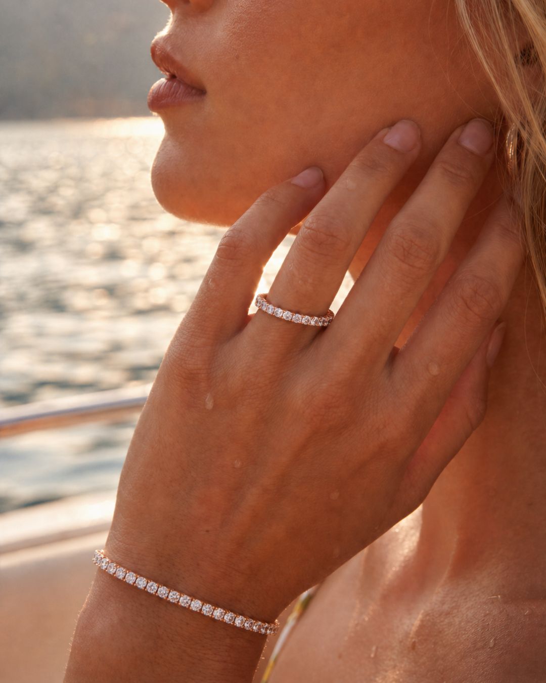 Mar Rosa Armband mit klaren Zirkonia