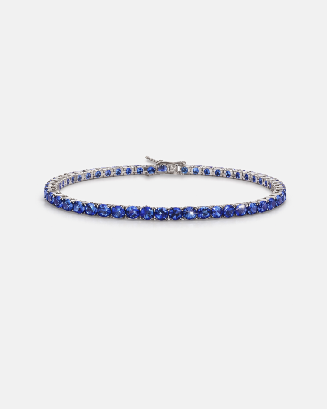 Tennis Bracelet I Sapphire Blue