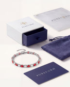 Zafiro Bracelet | Ruby Red