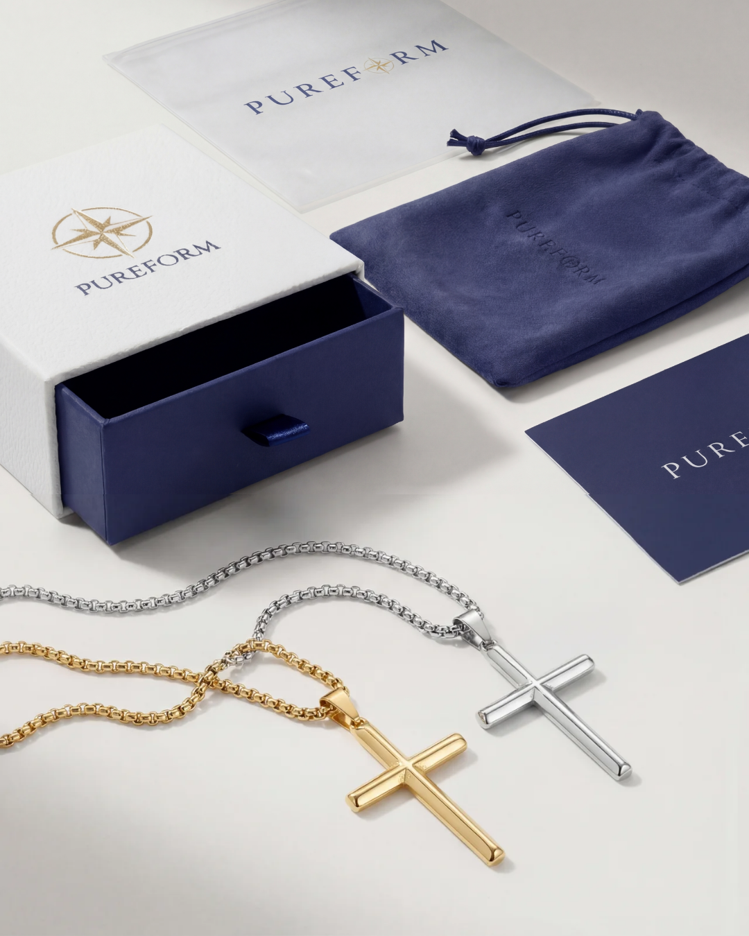 Collier Croix Chrétienne | Or