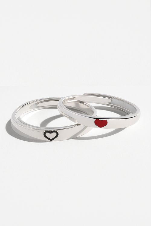 Amare Rings Set | Silver