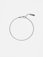 Bracelet en boîte | Platine