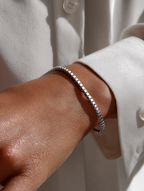 Bracelet en boîte | Platine