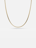 Box-Halskette aus 18 Karat Gold