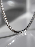 Bracelet en boîte | Platine