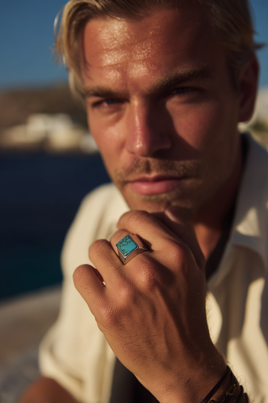 Calanque Stone Ring