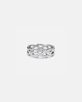 Crown Of Thorns Ring I Silver