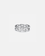 Crown Of Thorns Ring I Silver