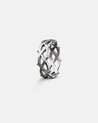 Crown Of Thorns Ring I Silver