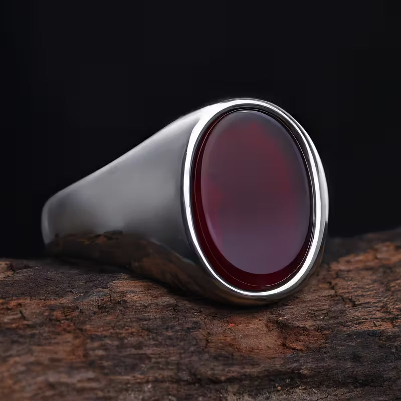 Ring Red Agate