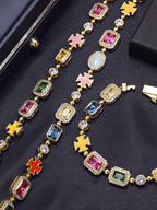 Edelsteinkette I Gold