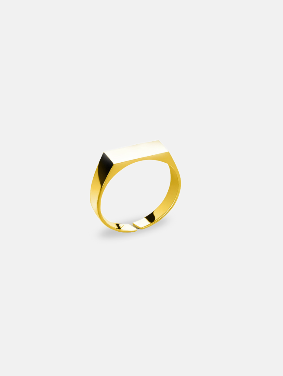 Ring Premium 14k Gold Stainless Steel