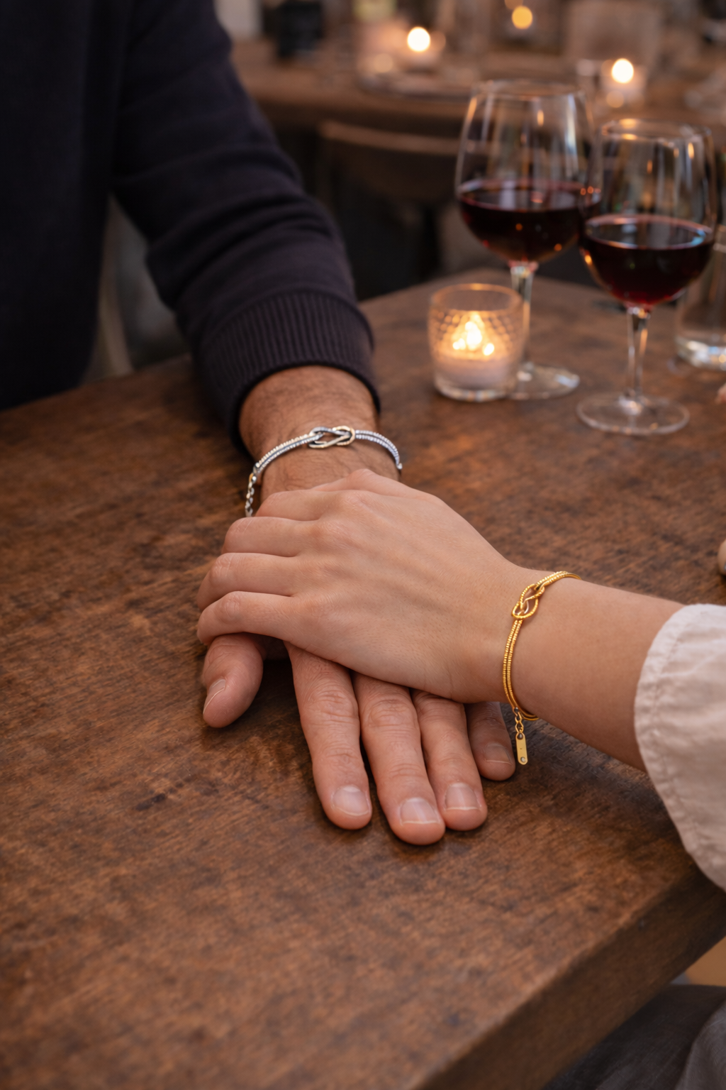 Infinity-Armband, Premium-Vergoldung (14 Karat)