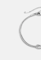 Infinity-Armband, platinionenplattiert