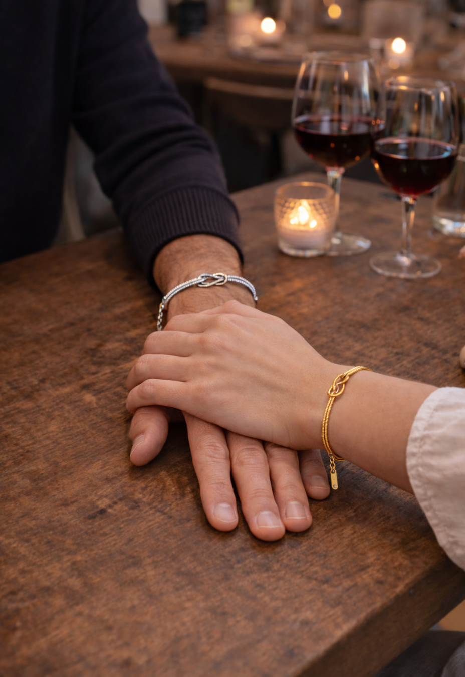 Infinity-Armband, platinionenplattiert