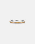 Lumière ring in citrine silver