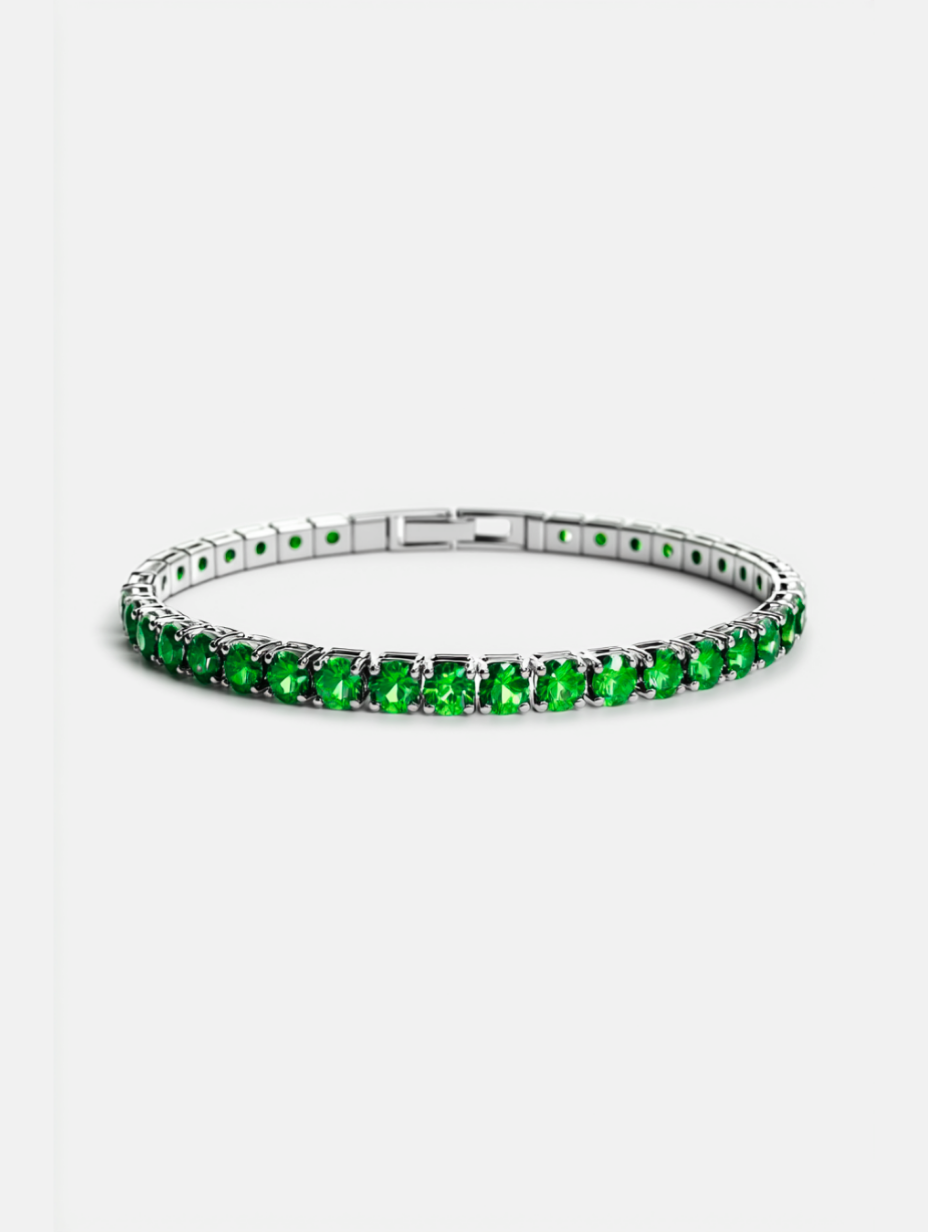 Bracelet Emerald green
