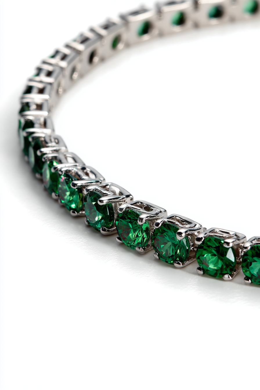 Bracelet Emerald green