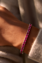 Bracelet Deep Rose