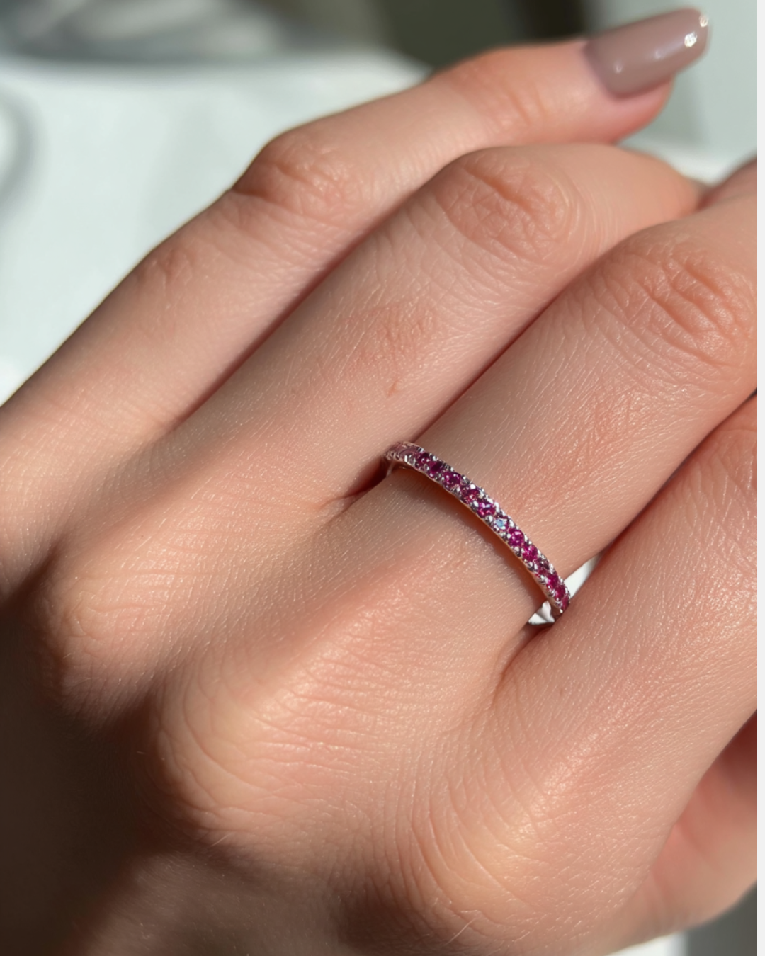 Mar Rosa Ring I Deep Rose