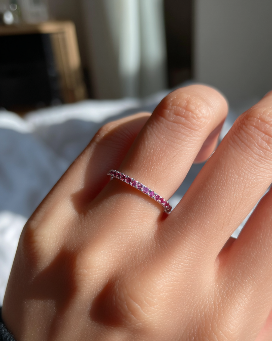 Mar Rosa Ring I Deep Rose