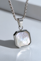 Necklace Premium Silver plated Stainless Steel