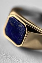 Lapiz Lazulli + Gold-plated