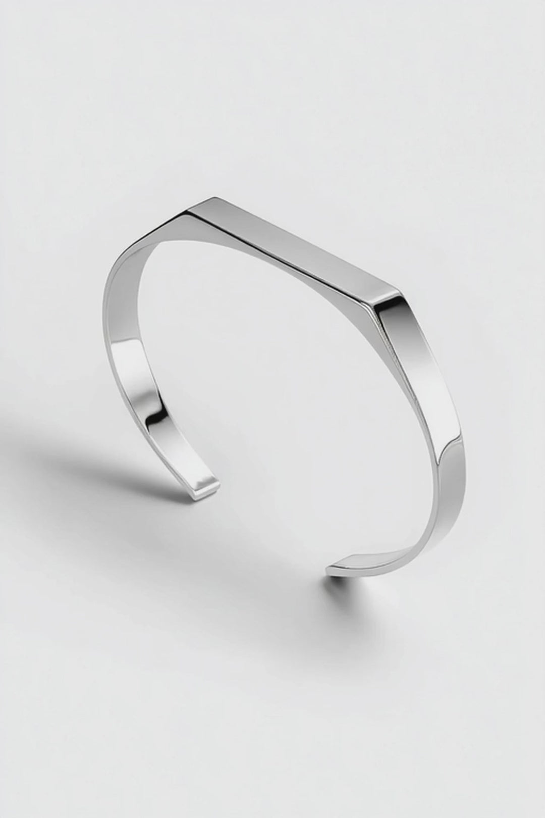 Bracelet Platinum Ion-Plated Stainless Steel