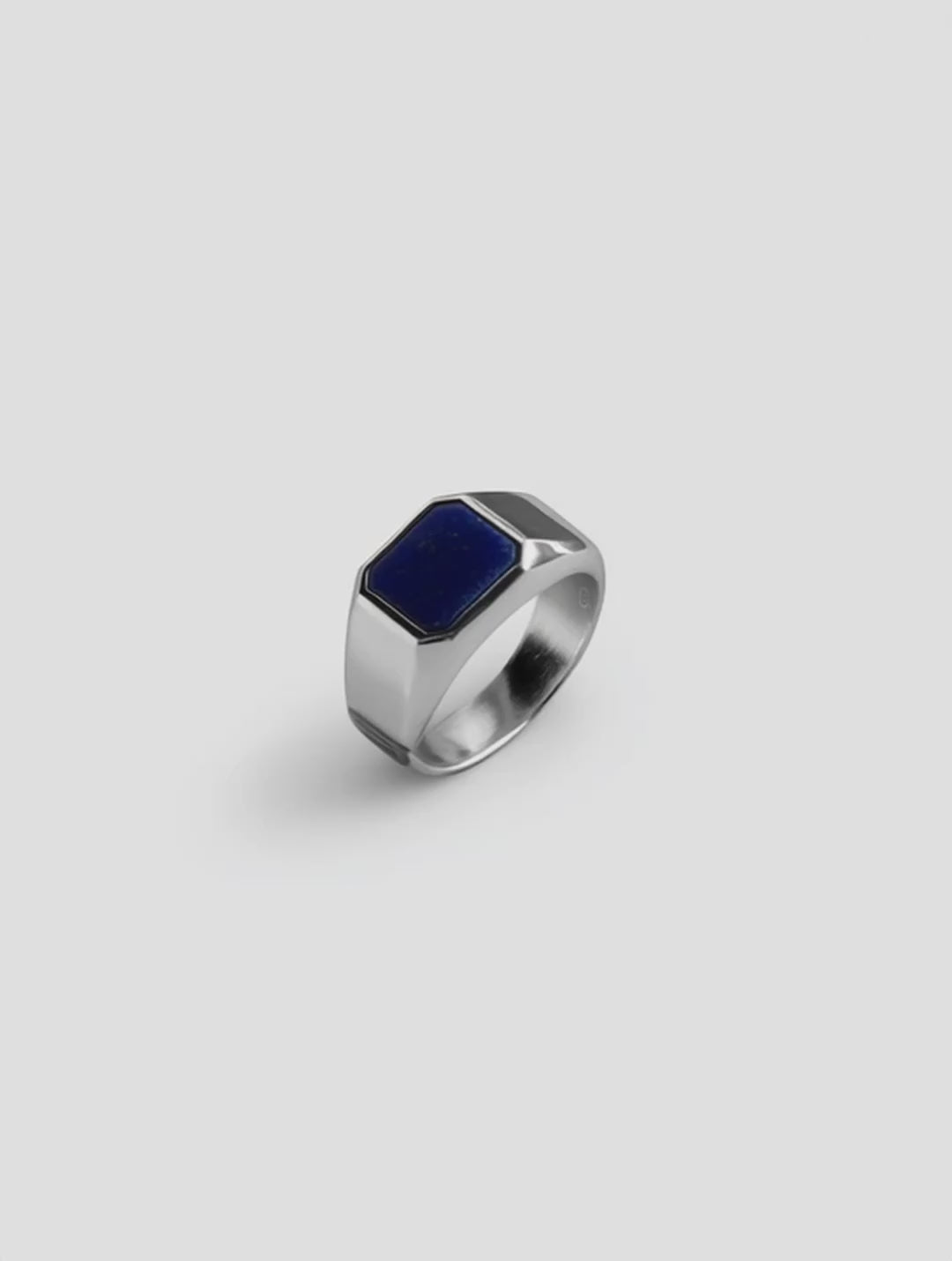 Lapiz Lazulli + Silver-plated