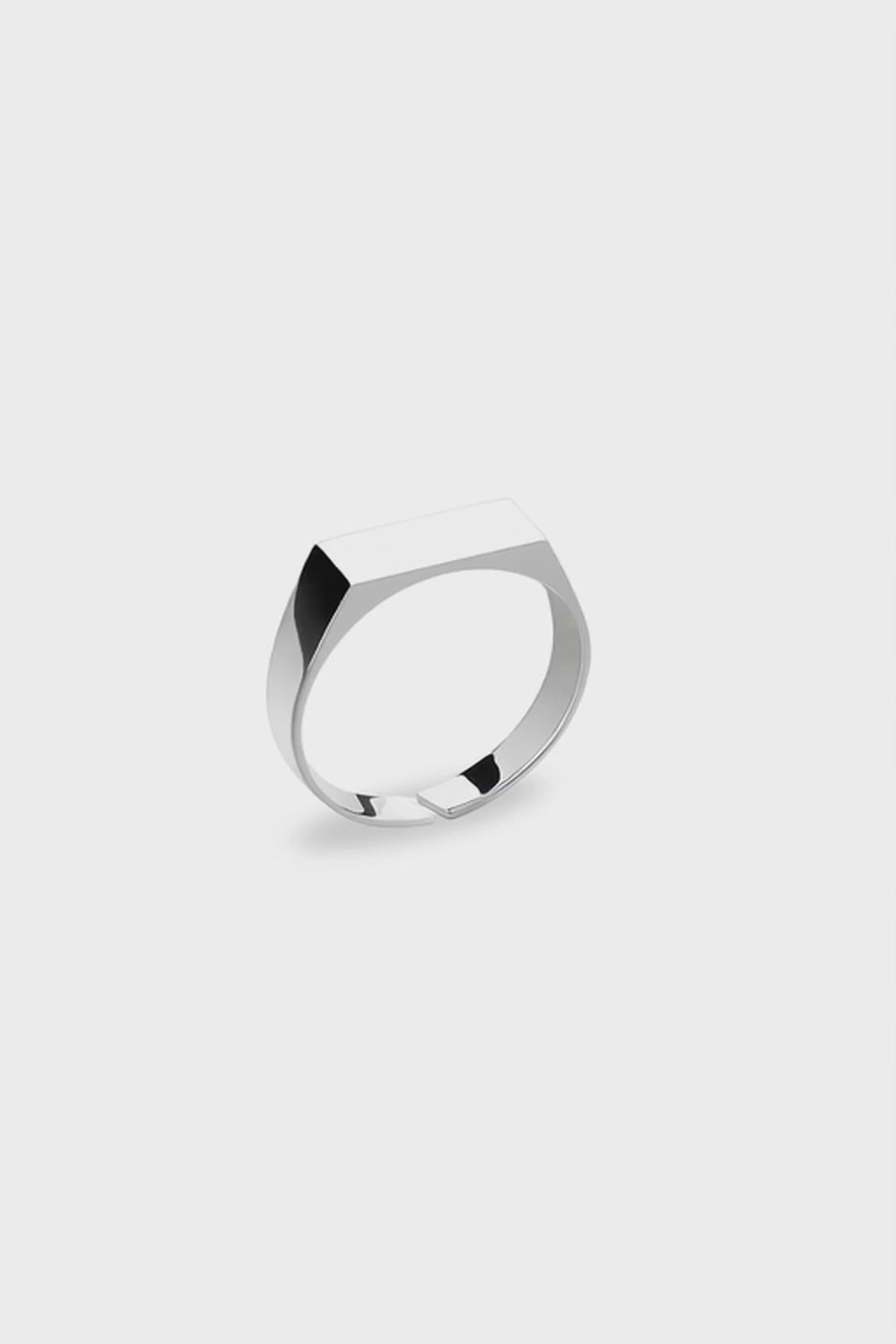 Héritage ring Platinum Ion-Plated Stainless Steel