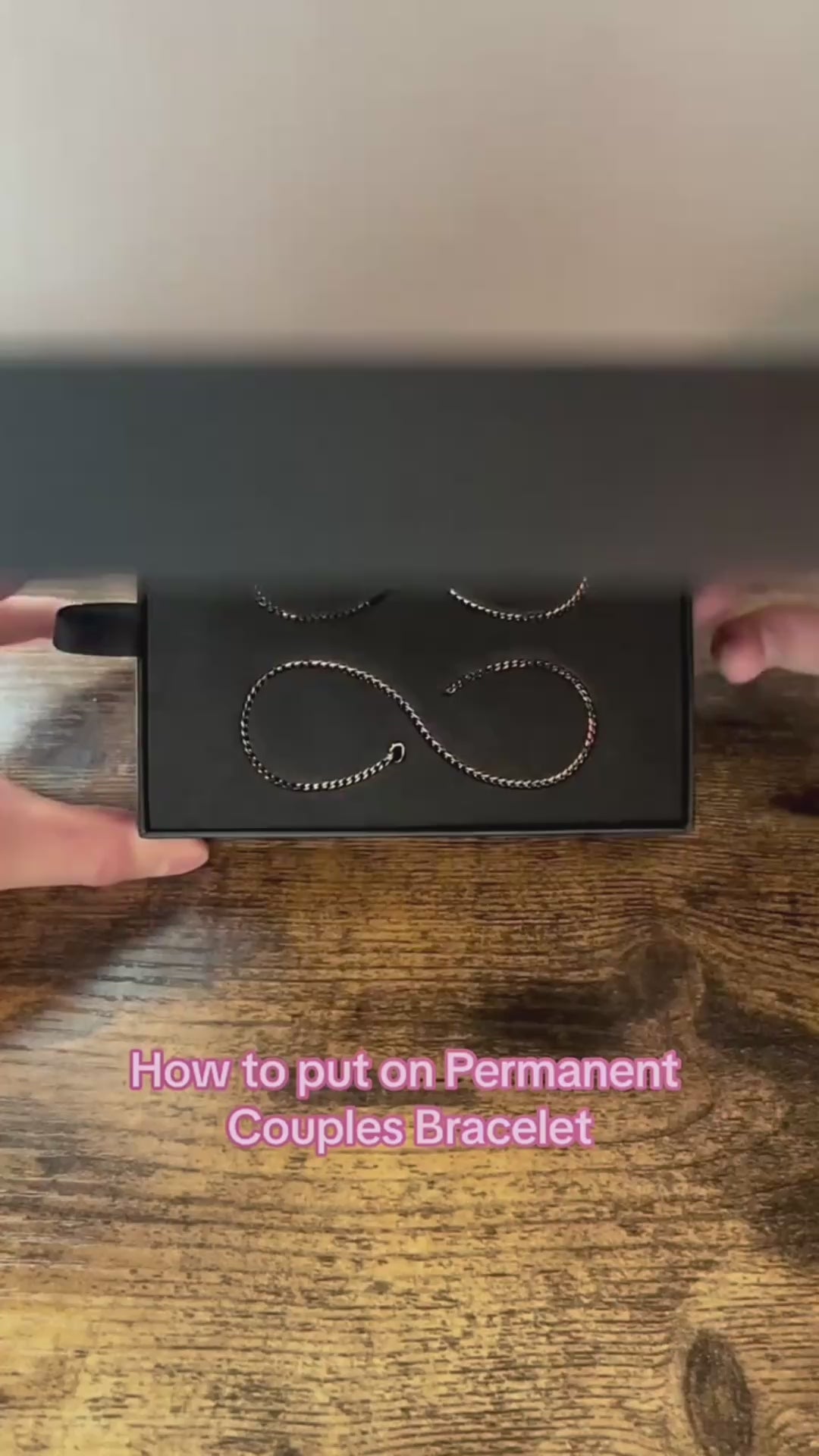 Permanent Bracelet Set Silver & Gold I Couple Set