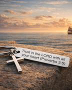 Keychain (Proverbs 3:5)