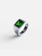 Ring Emerald green
