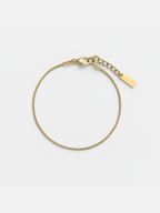 Bracelet Fin Serpenté | Or 18 carats