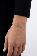 Bracelet Fin Serpenté | Or 18 carats