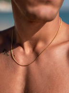 Collier Carré I Or 18K