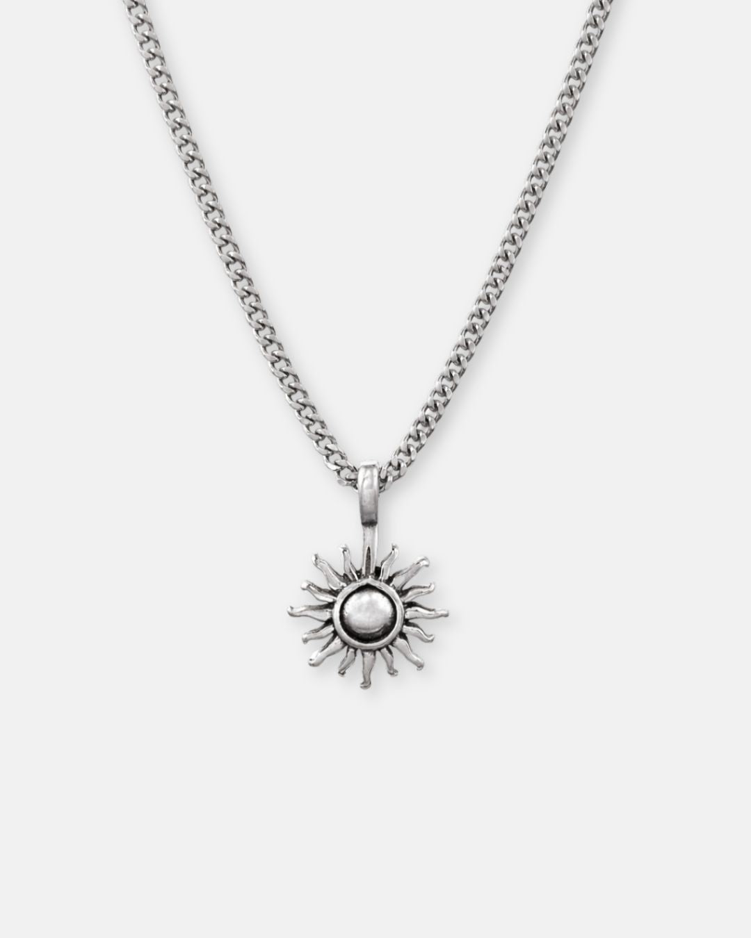 Sun Pendant Necklace I Stainless Steel