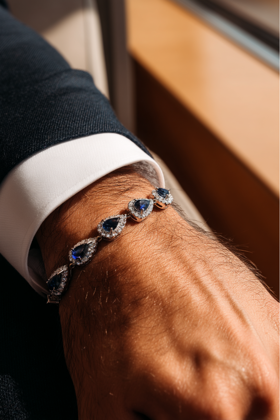 Bracelet Sapphire blue