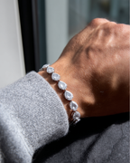 Tropfenförmiges Quarz-Armband