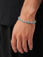 Tropfenförmiges Armband Türkis