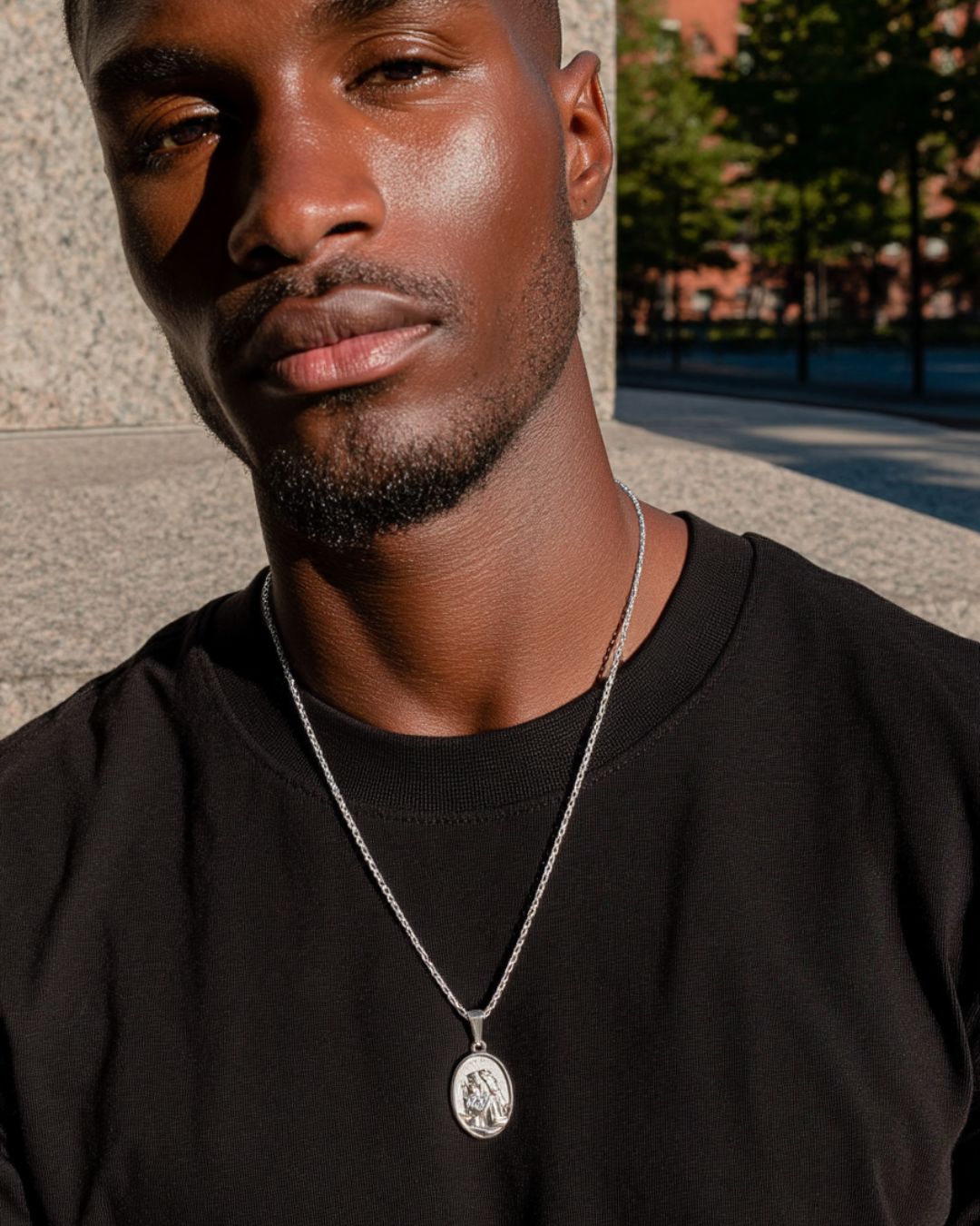 The King Pendant Chain I Silver