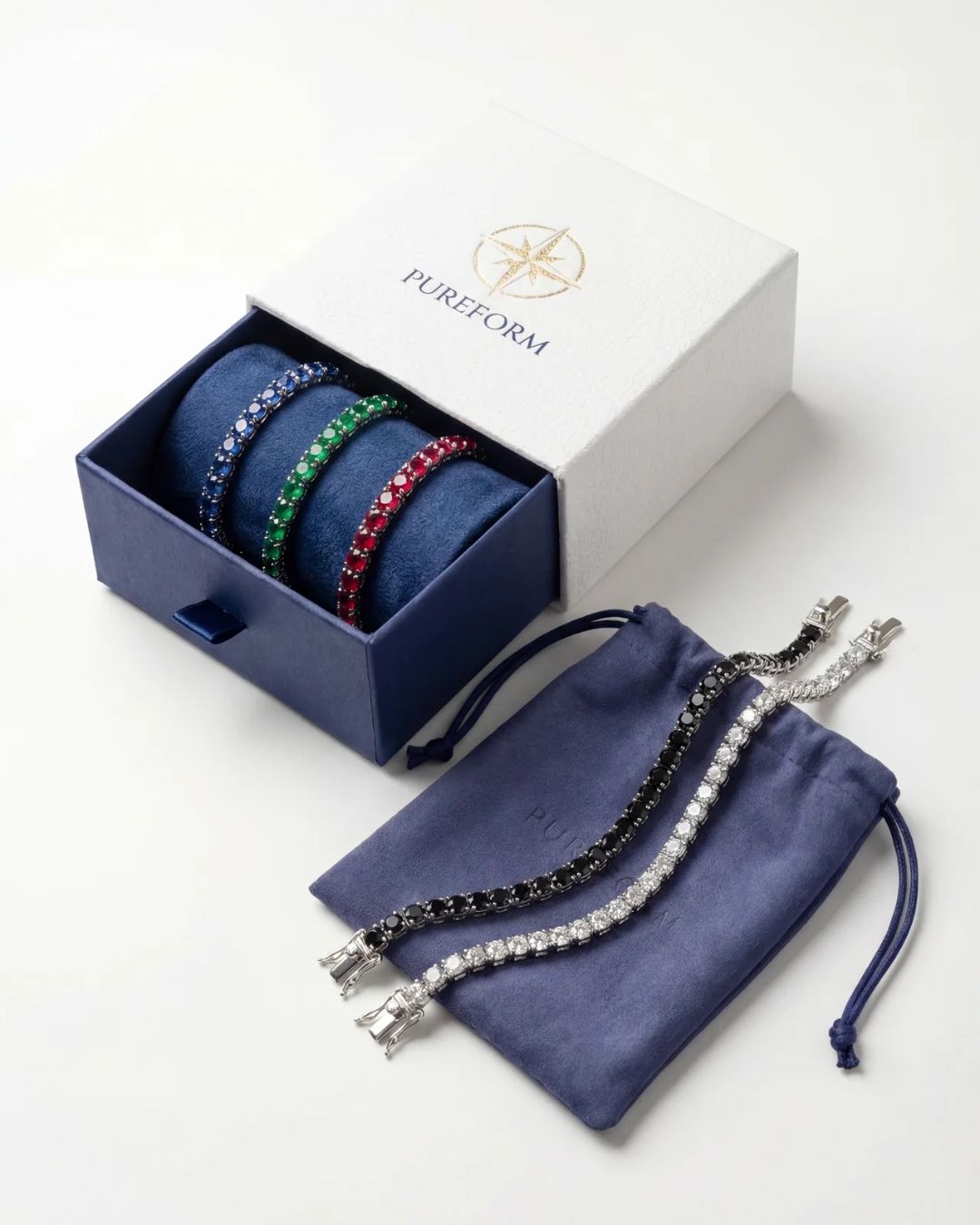 The Spring Edit Tennis Bracelet Set