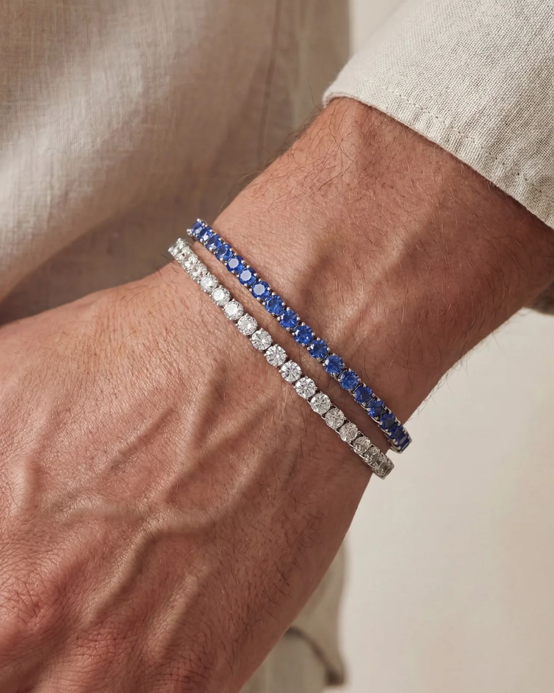 The Spring Edit Tennis Bracelet Set