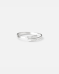 TRST Ring, versilbert